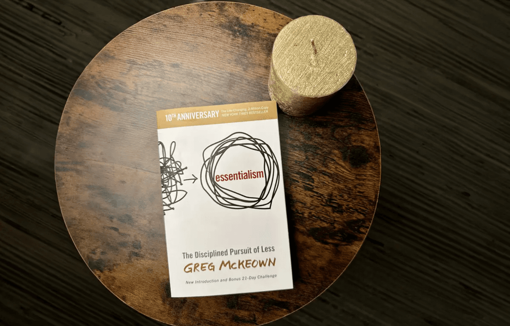 Essentialism Book Summary: Achieve More by Doing Less cover