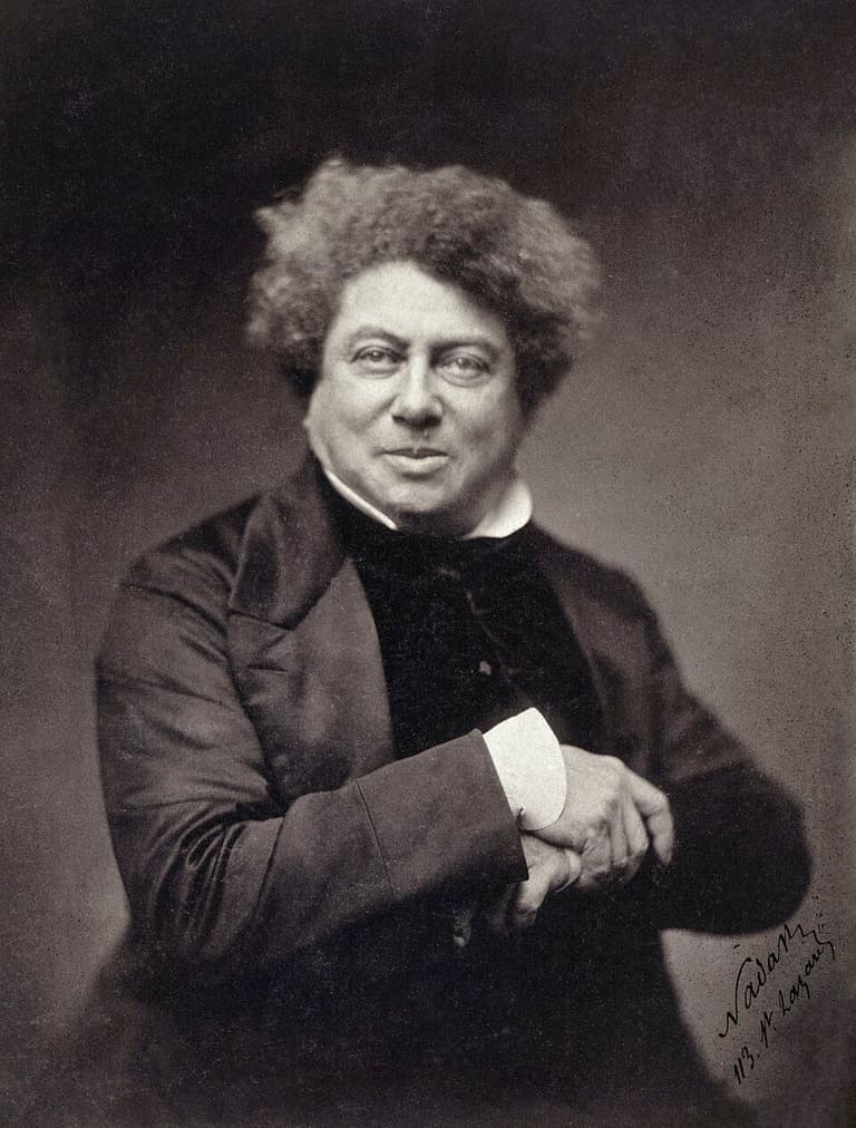 Alexandre Dumas author photo