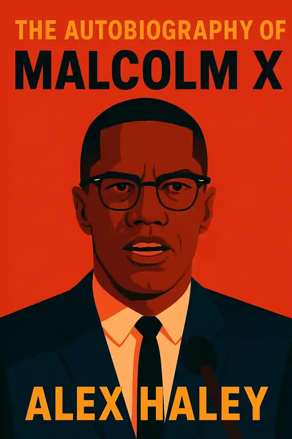 A Autobiografia de Malcolm X book cover