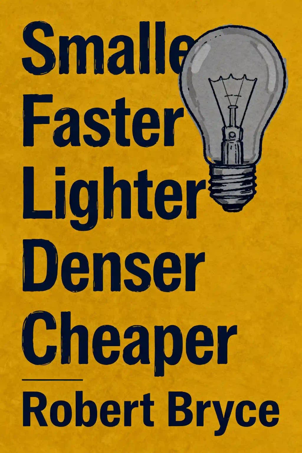 Smaller Faster Lighter Denser Cheaper book cover