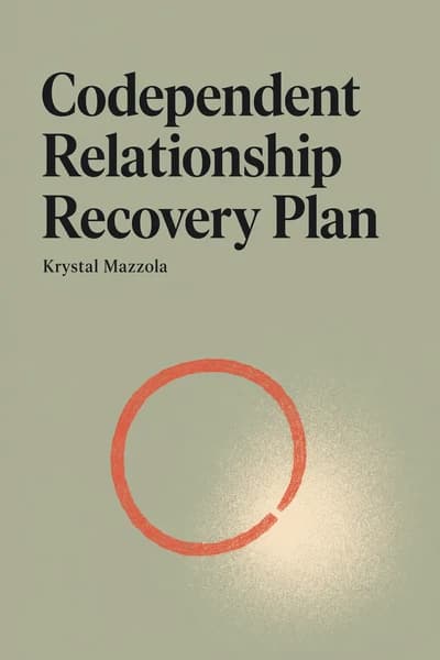 Codependent Relationship Recovery Plan: A 5-Step Guide to Understand, Accept, and Break Free from the Codependent Cycle book cover