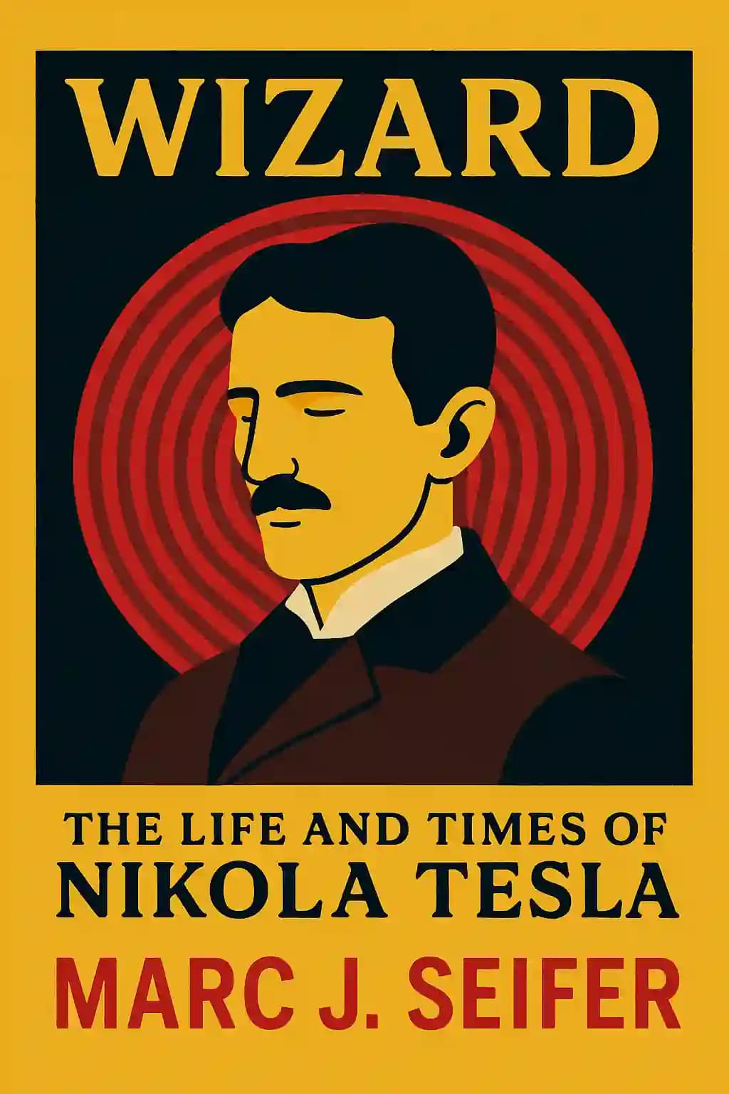 Wizard: The Life and Times of Nikola Tesla book cover