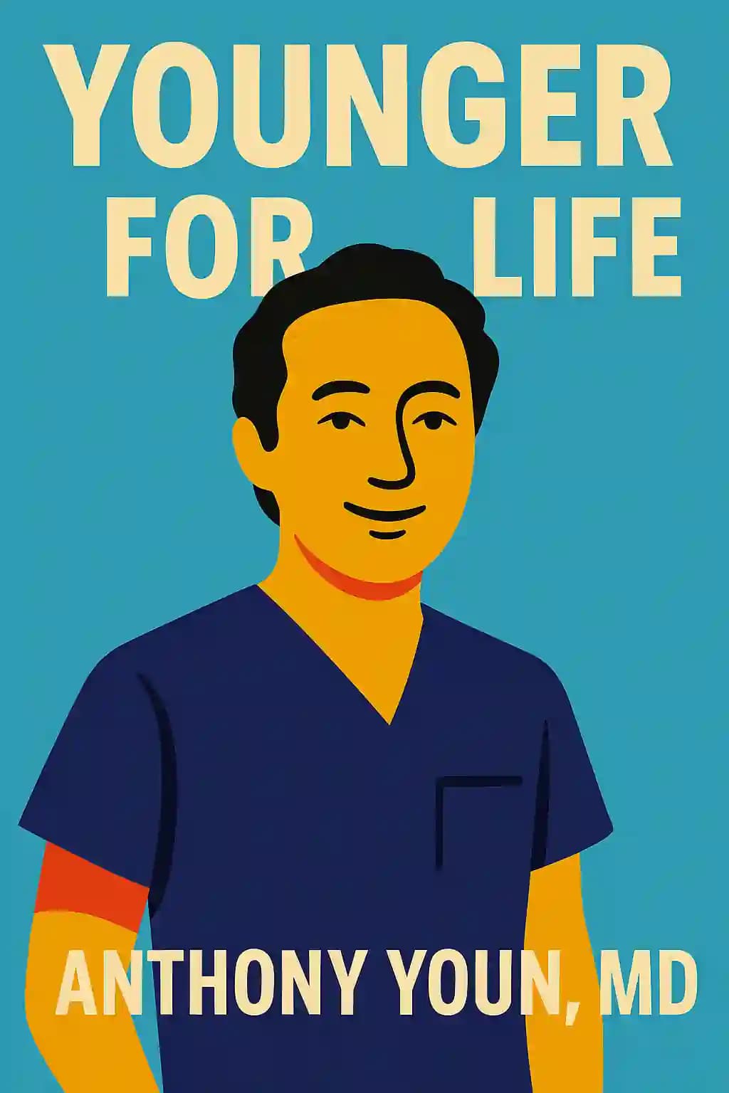 Jovem para sempre: Sinta-se Bem, Tenha a Sua Melhor Aparência e Prolongue a Sua Expectativa de Saúde em Qualquer Idade book cover