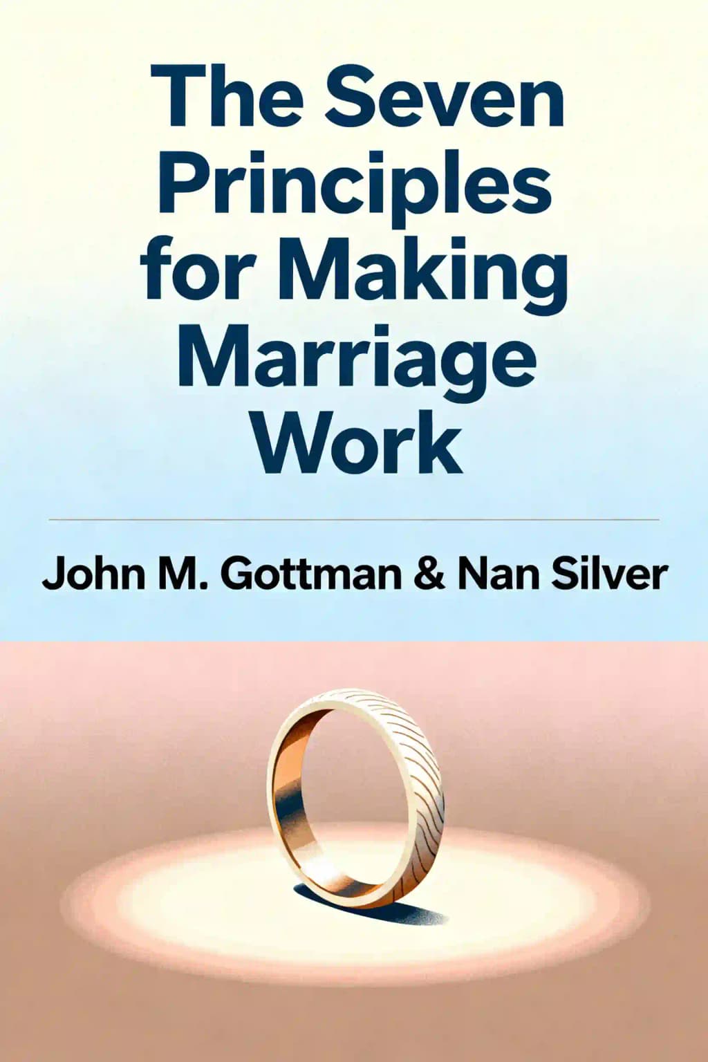 結婚生活を成功させる七つの原則 book cover