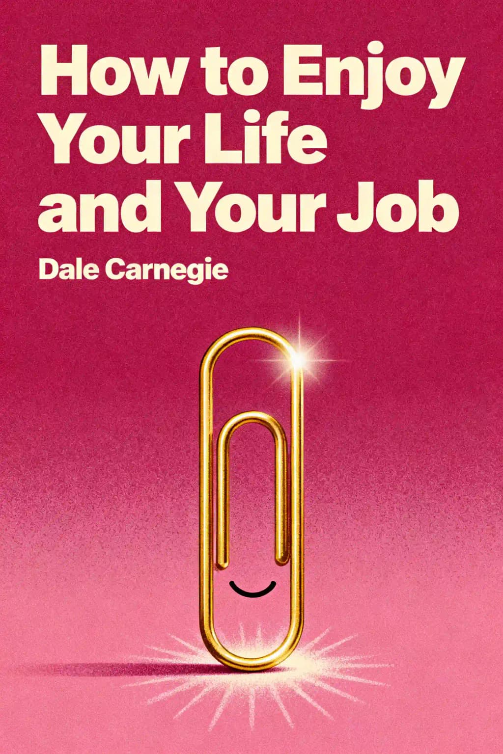 Cómo disfrutar de la vida y del trabajo book cover