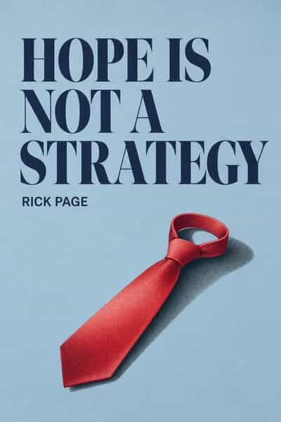Hope is not a strategy 책 표지