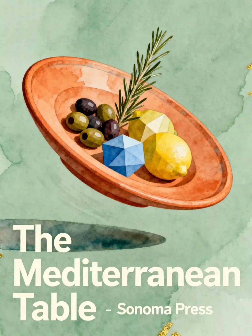 地中海餐桌: 地中海饮食健康生活简单食谱 book cover