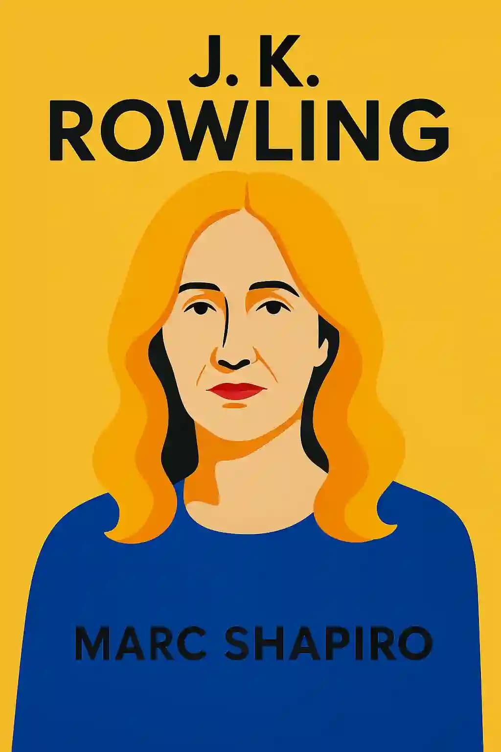 J.K. Rowling: the wizard behind Harry Potter book cover