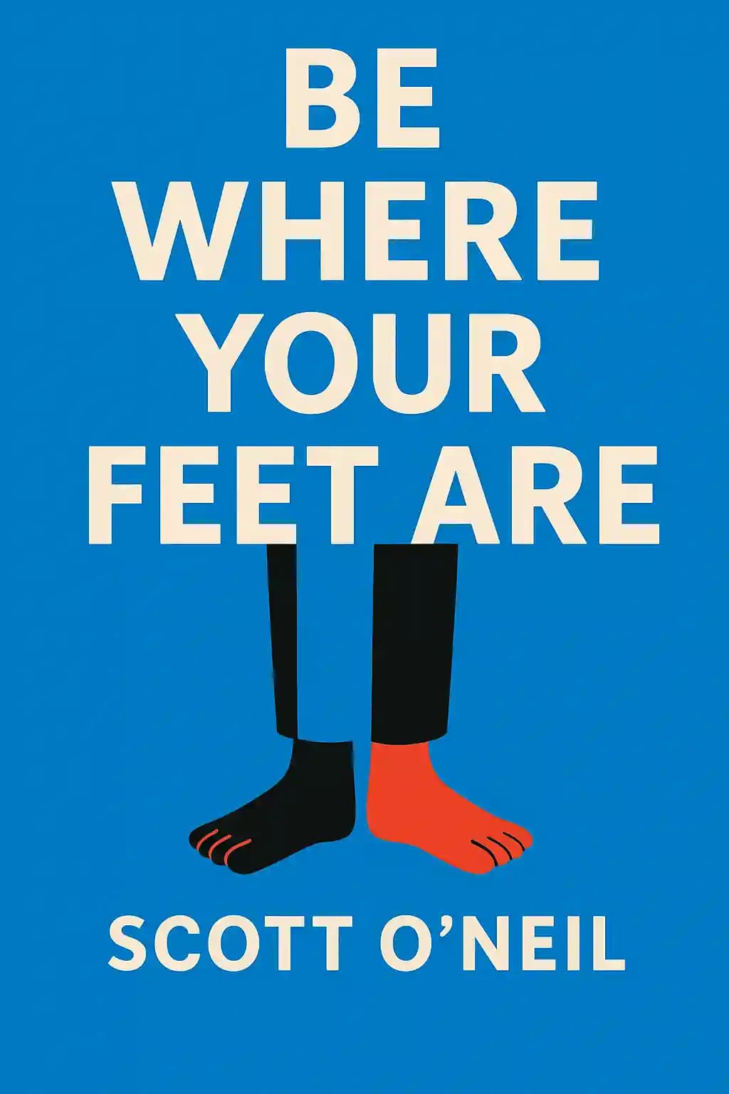 Be Where Your Feet Are: Seven Principles to Keep You Present, Grounded, and Thriving book cover
