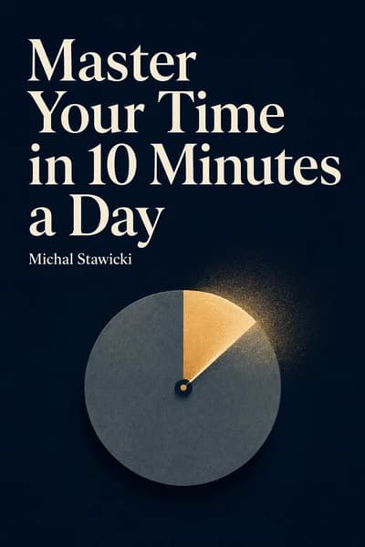 Master Your Time in 10 Minutes a Day: Time Management Tips for Anyone Struggling With Work-Life Balance book cover