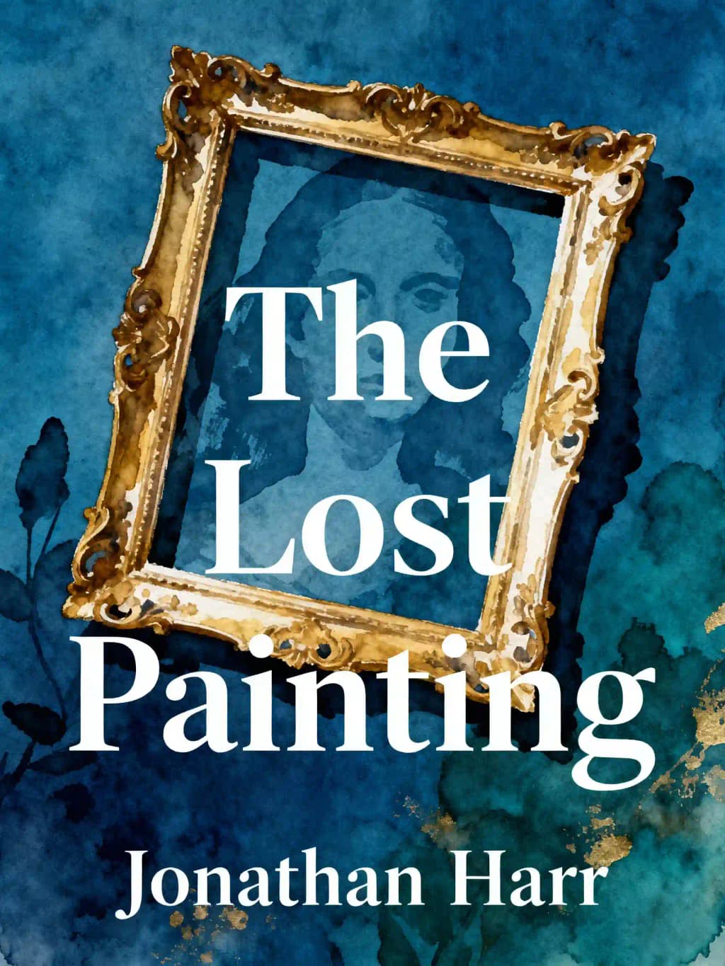 The lost painting book cover