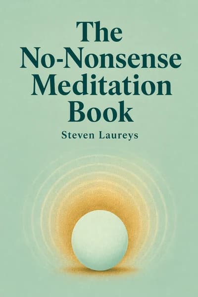 The No-Nonsense Meditation Book: A scientist's guide to the power of meditation book cover