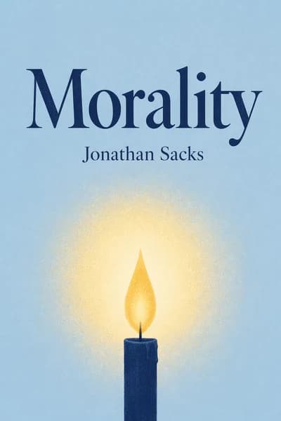 Morality: Restoring the Common Good in Divided Times book cover