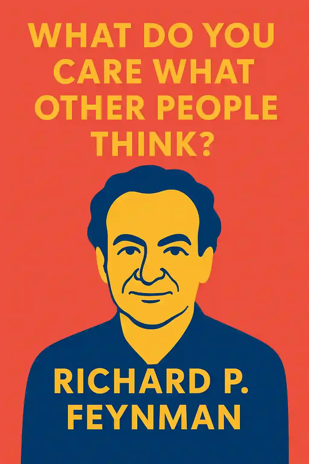 Was soll Ihnen das bedeuten, was andere Leute denken? book cover