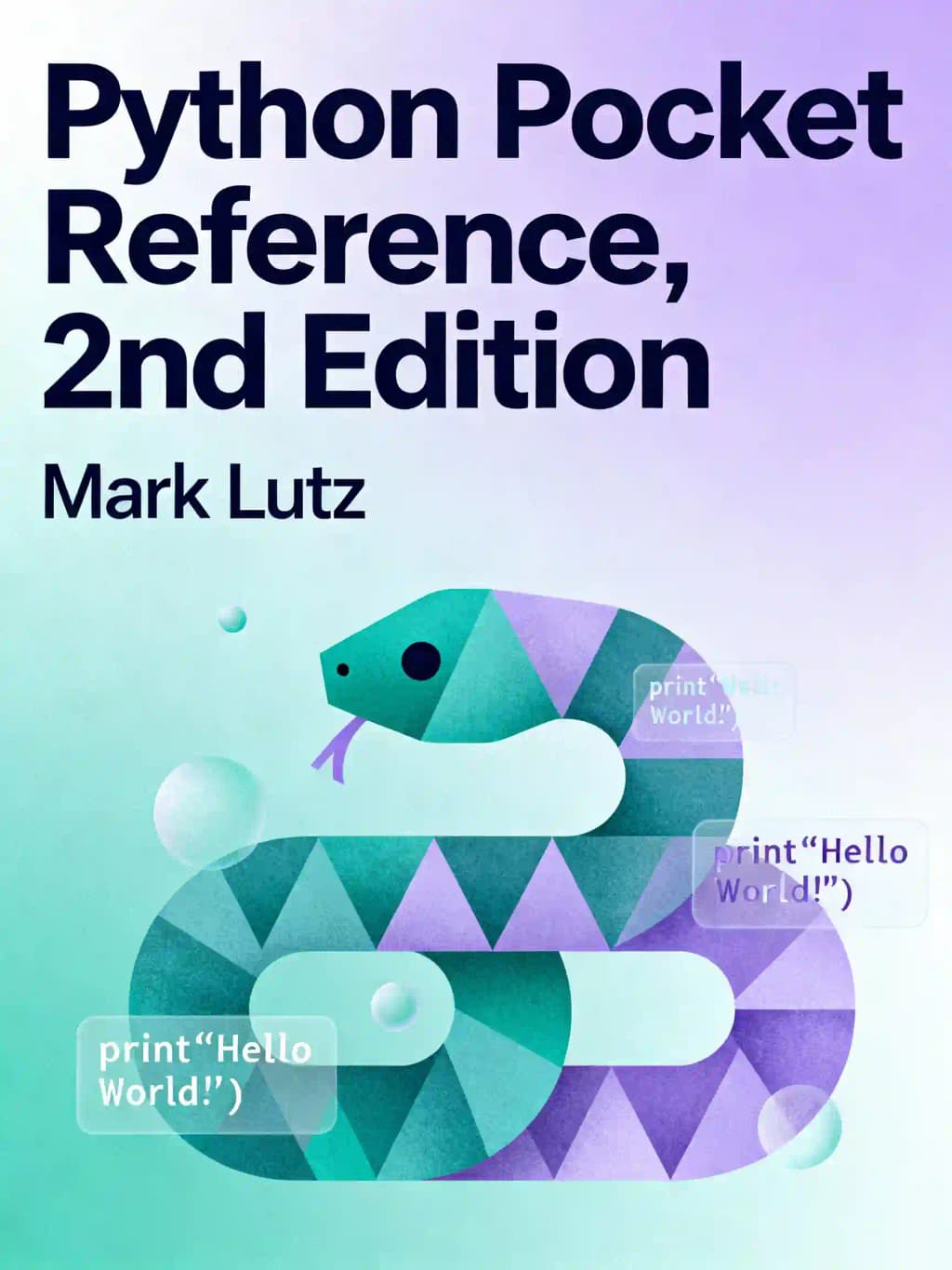 Aprendendo Python: Referência de Bolso book cover