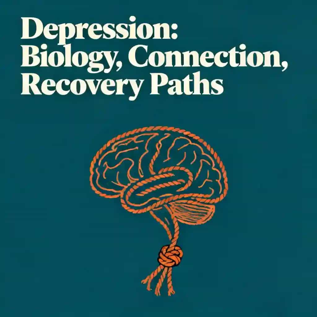 Portada del libro Depression: Biology, Connection, and Practical Pathways to Recovery