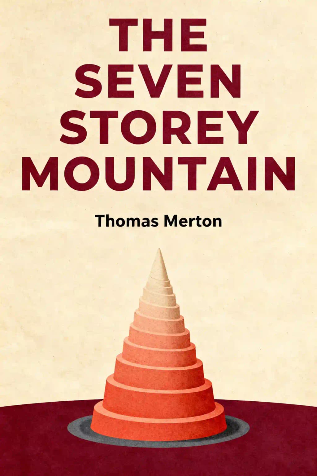 The seven storey mountain book cover