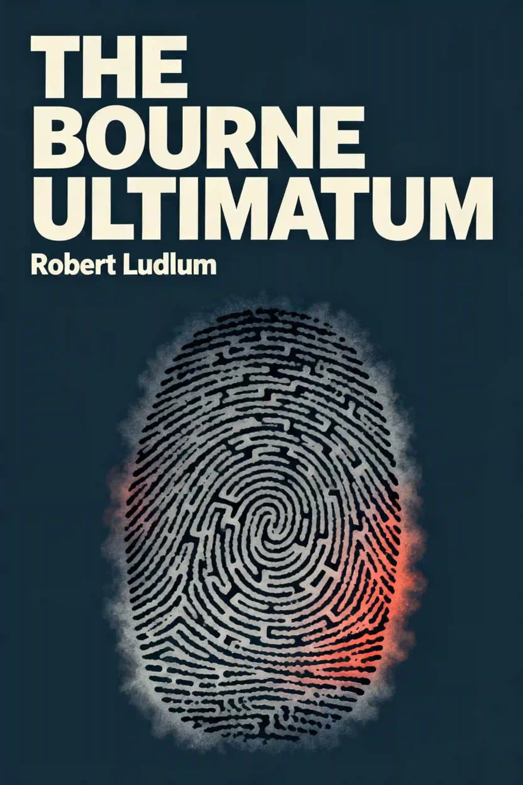 The Bourne Ultimatum book cover