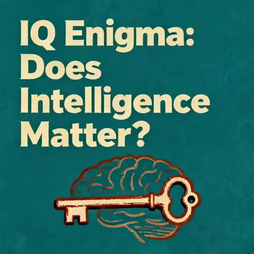 The IQ Enigma: How Much Does Intelligence Actually Matter? book cover