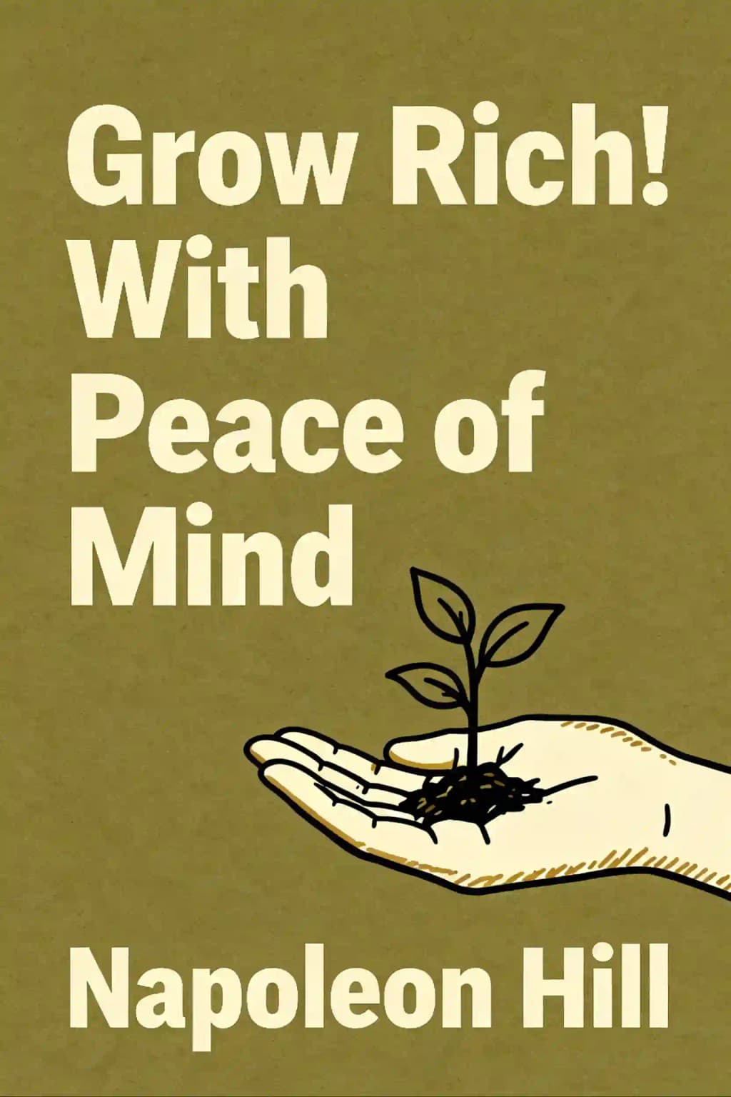 Pense e Enriqueça com Paz de Espírito book cover