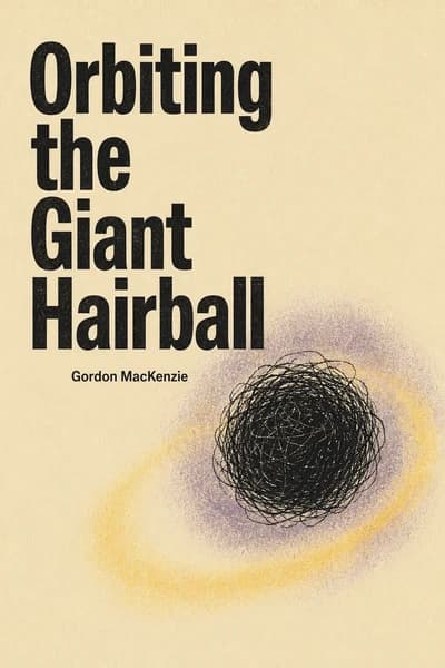 Orbitando a imensa bola de pelos: um guia do tolo corporativo para sobreviver com elegância book cover