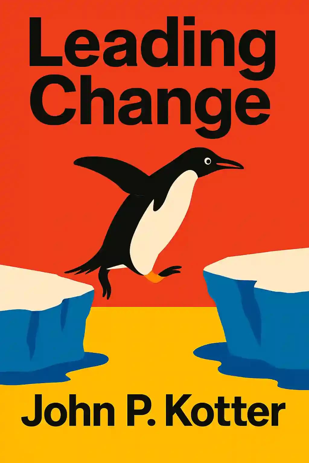 Leading change book cover