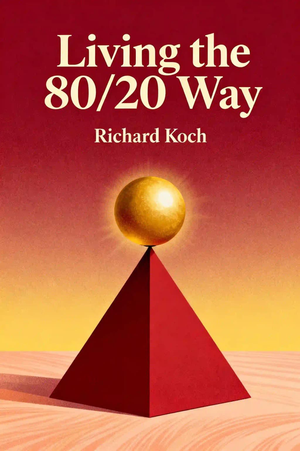Living the 80/20 way: work less, worry less, succeed more, enjoy more book cover