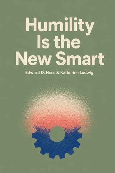 L'umiltà è la nuova intelligenza: Ripensare l'Eccellenza Umana nell'Era delle Macchine Intelligenti book cover