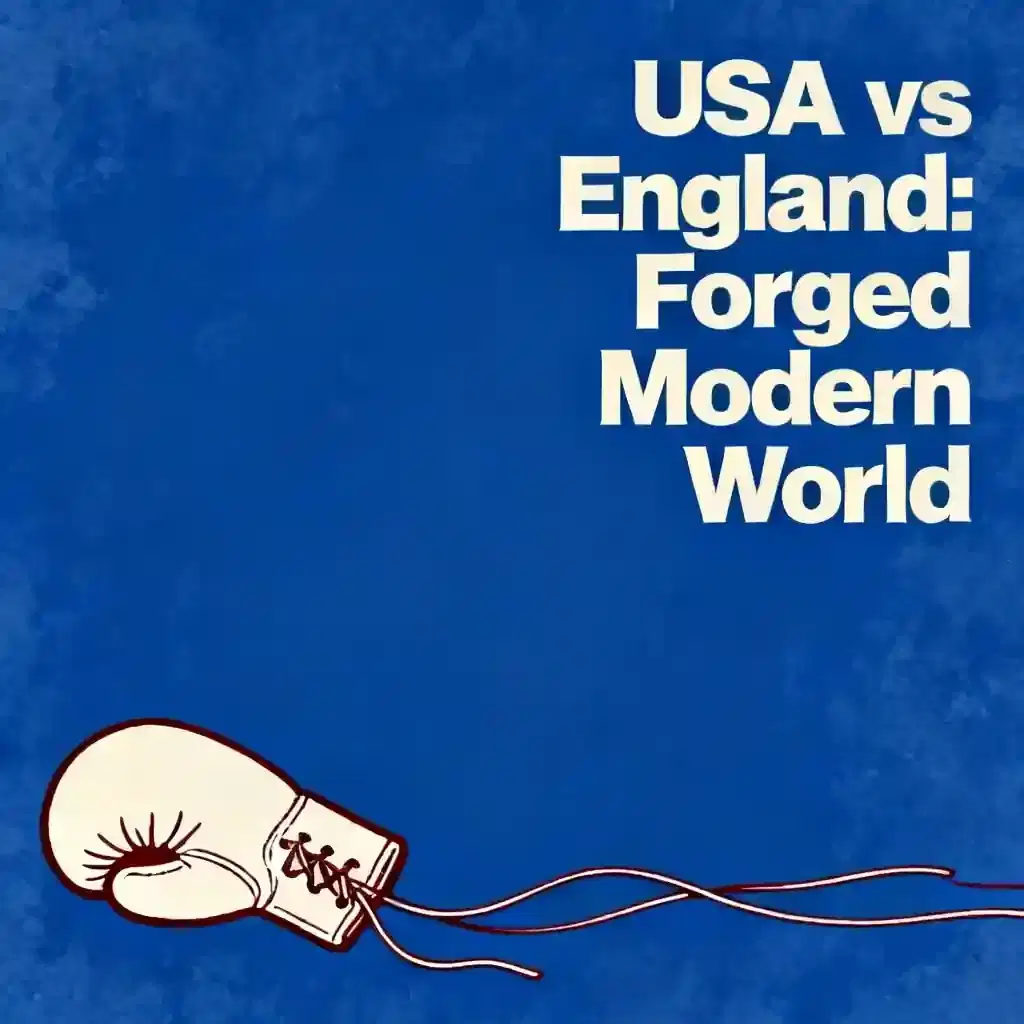 USA vs England: 200 Years of Rivalry That Built the Modern World book cover