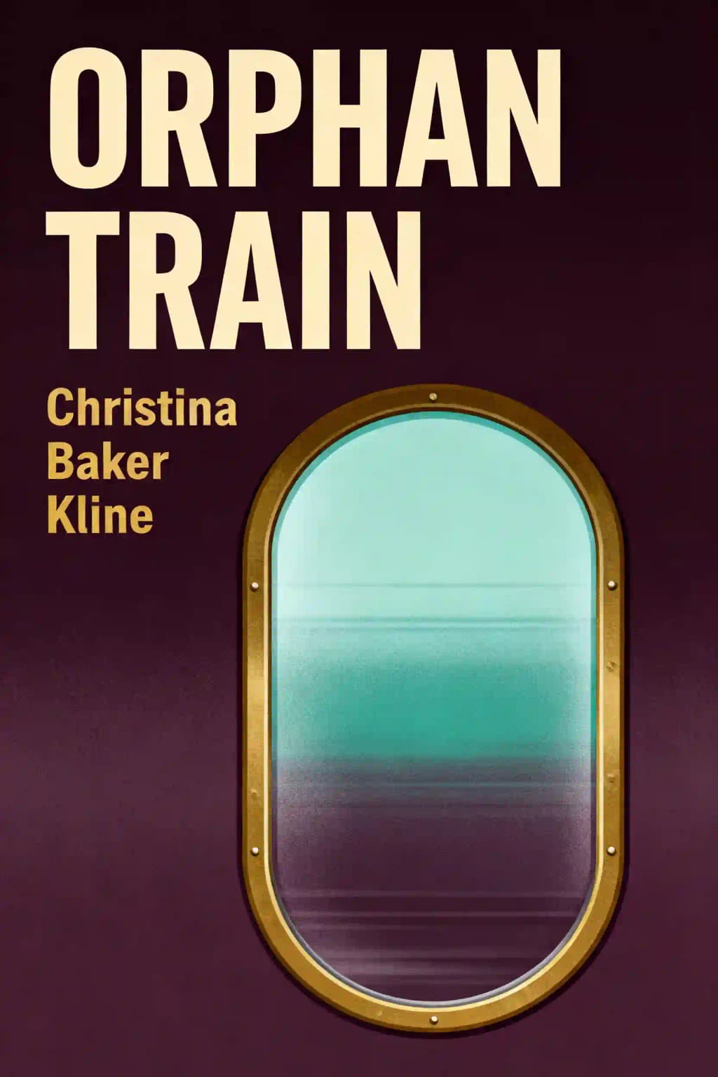 Orphan train book cover