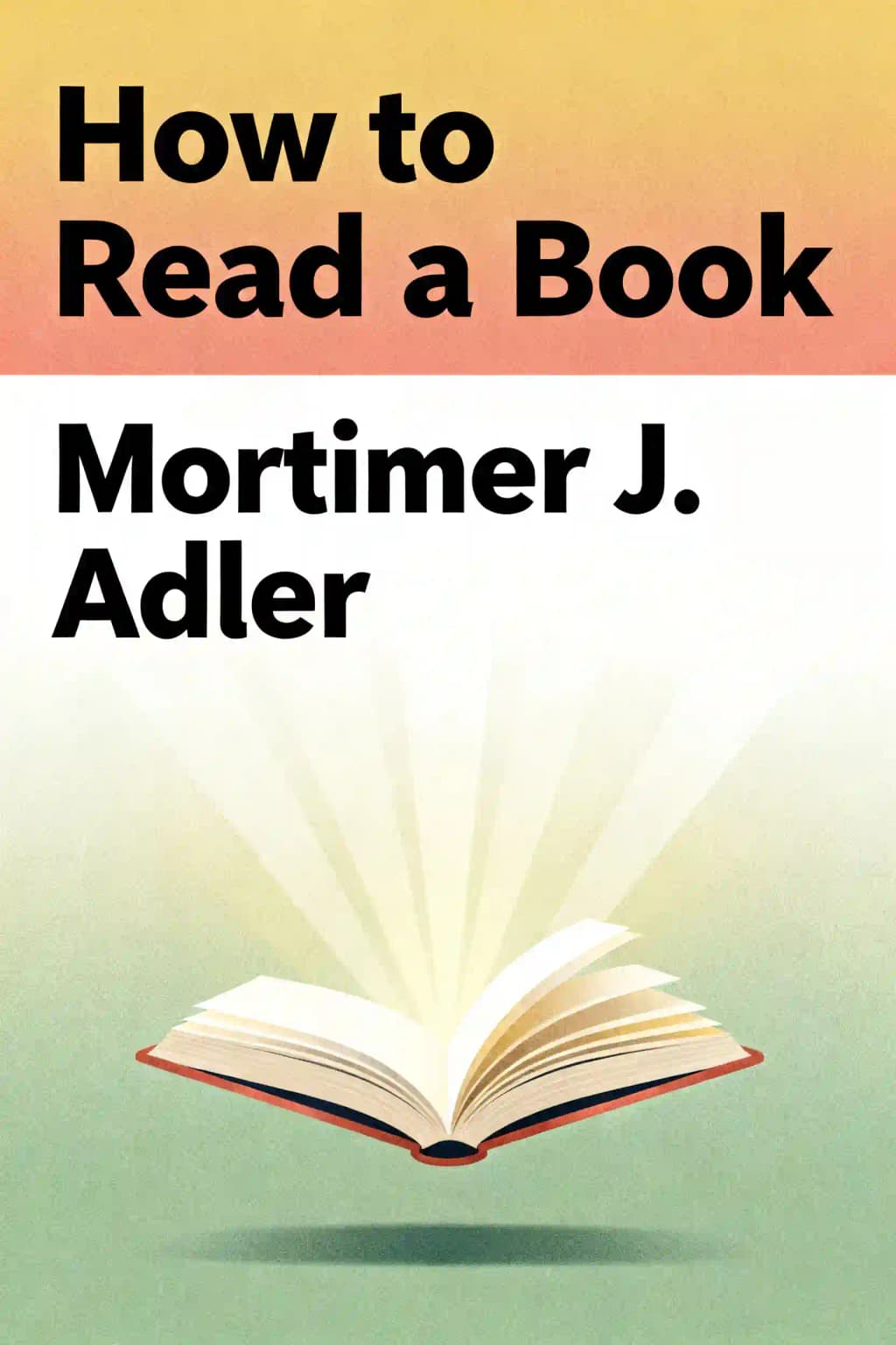 How to Read a Book book cover