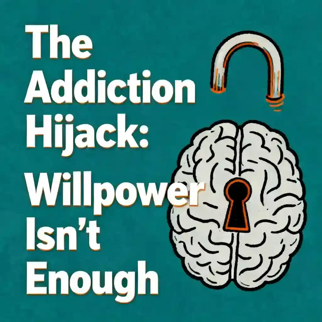 The Addiction Paradox: Why Willpower Alone Fails Against Brain Hijacking book cover