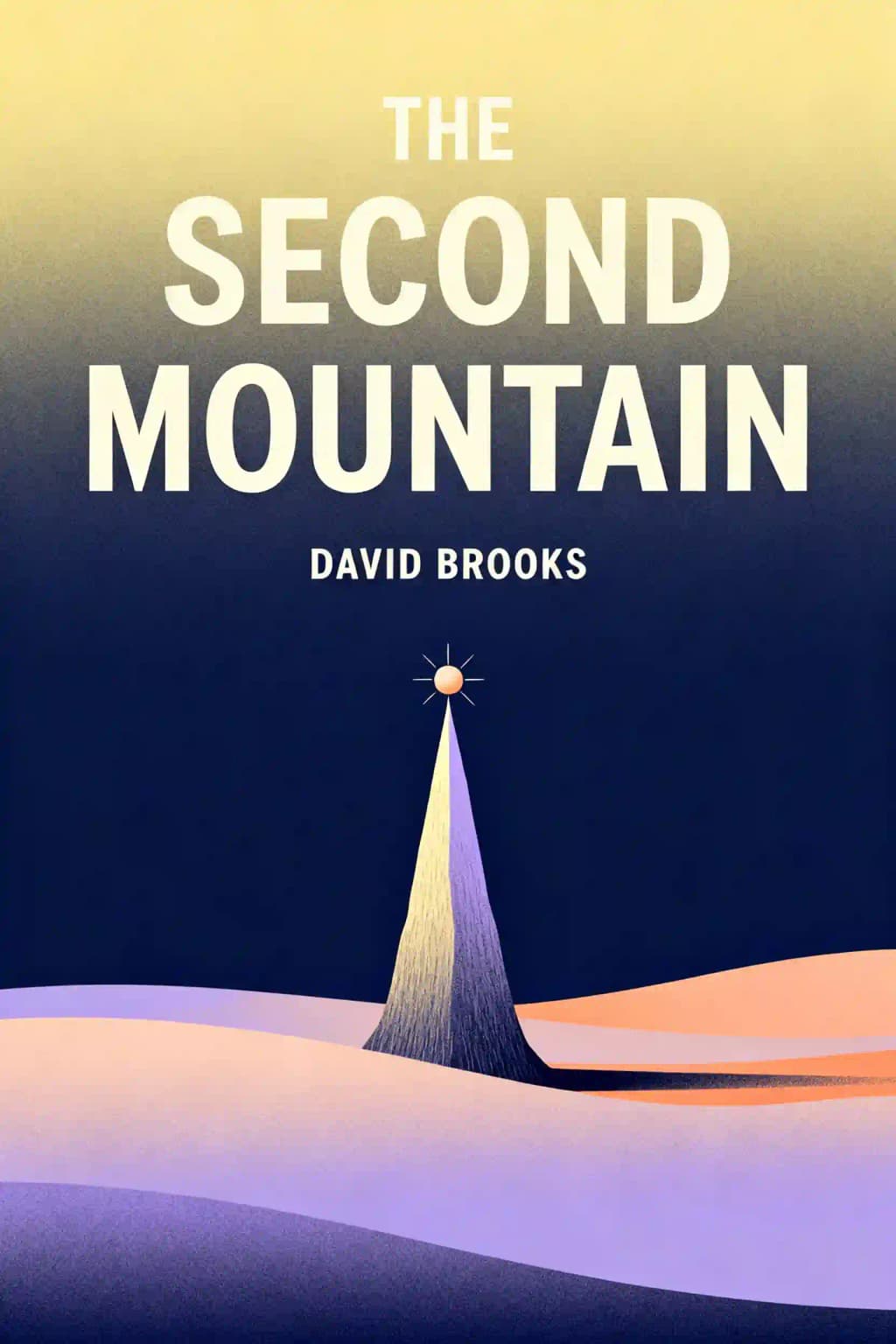 La seconda montagna: La ricerca di una vita morale book cover