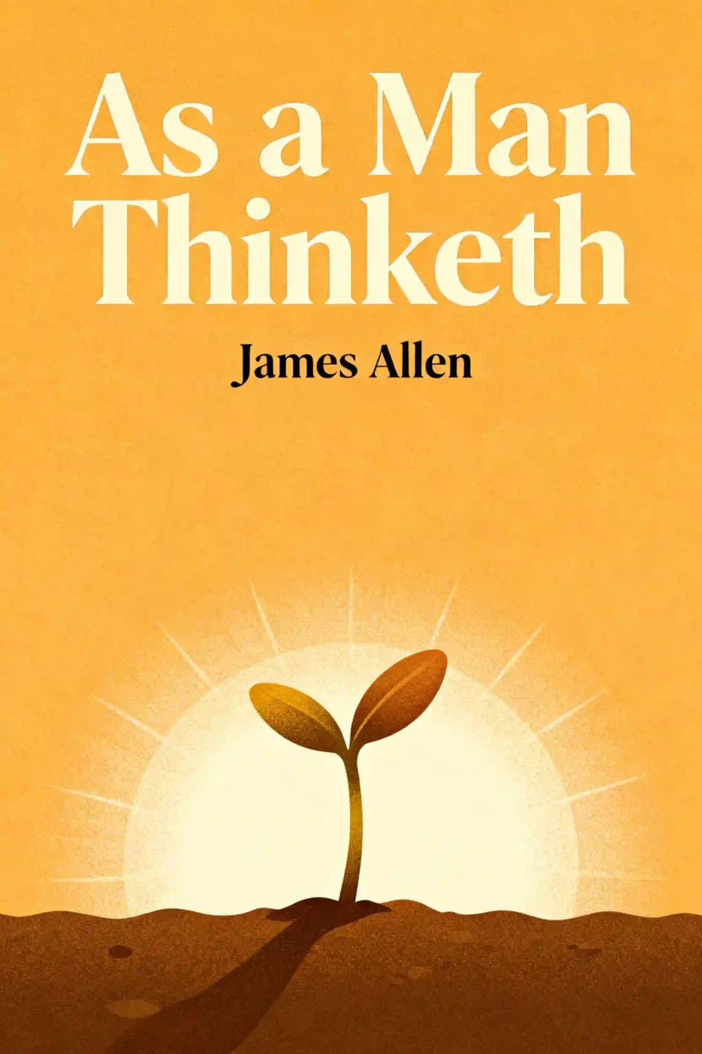 As a Man Thinketh: A Book That Will Help You to Help Yourself book cover