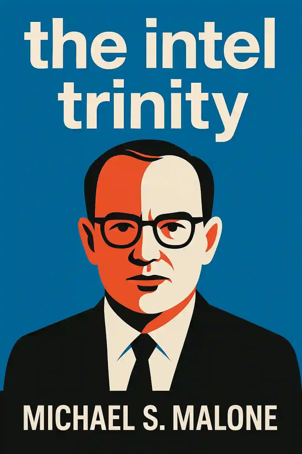 The Intel trinity: how Robert Noyce, Gordon Moore, and Andy Grove built the world's most important company book cover