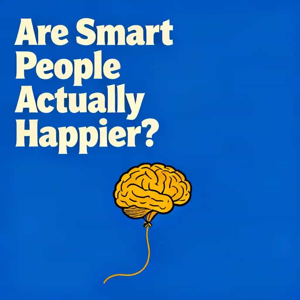 The Intelligence-Happiness Paradox: Are Smart People Actually Happier? の書籍表紙