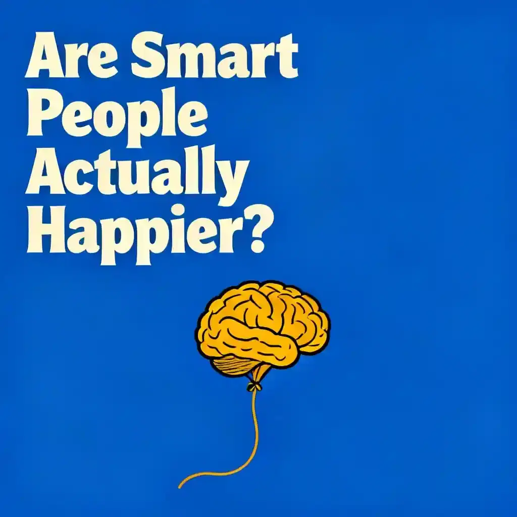 The Intelligence-Happiness Paradox: Are Smart People Actually Happier? book cover