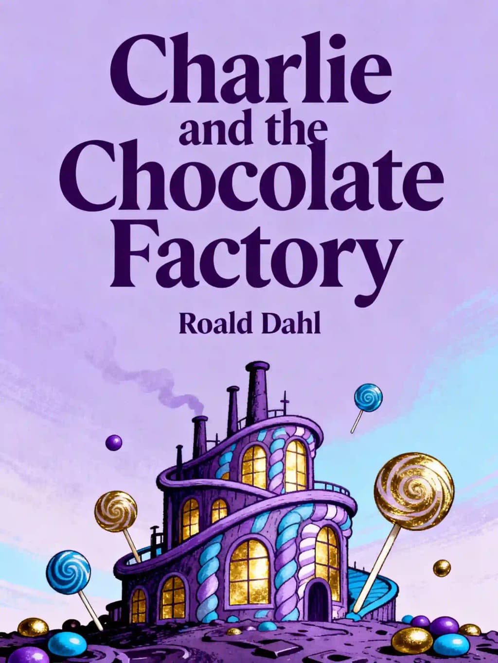 Charlie and the chocolate factory book cover