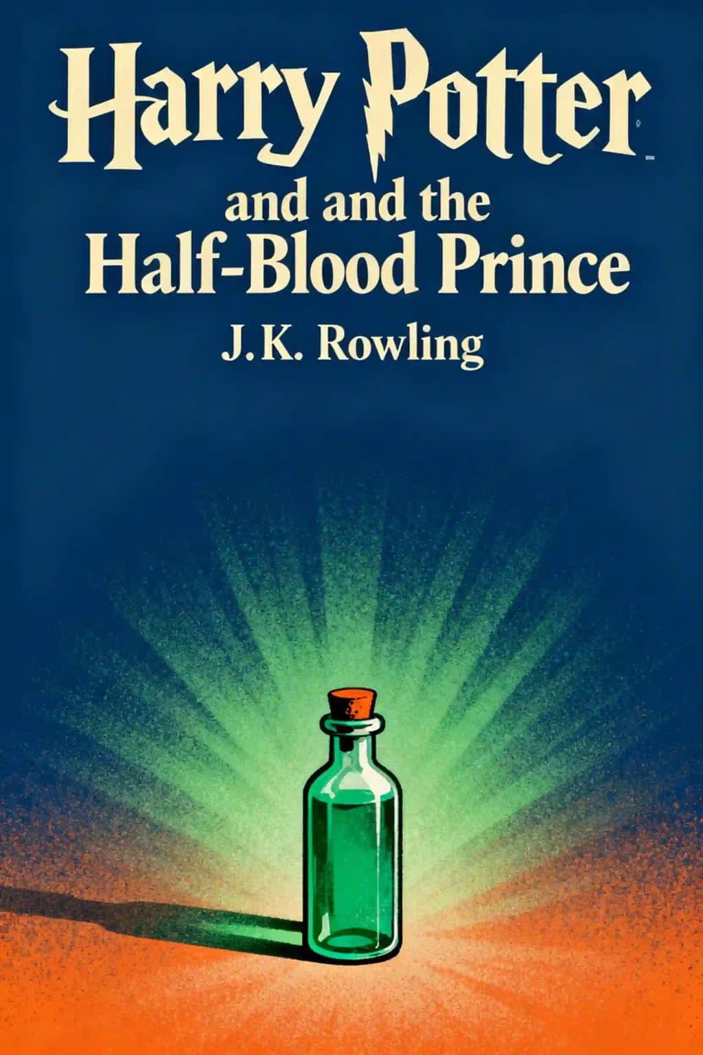 Harry Potter and the Half-Blood Prince book cover