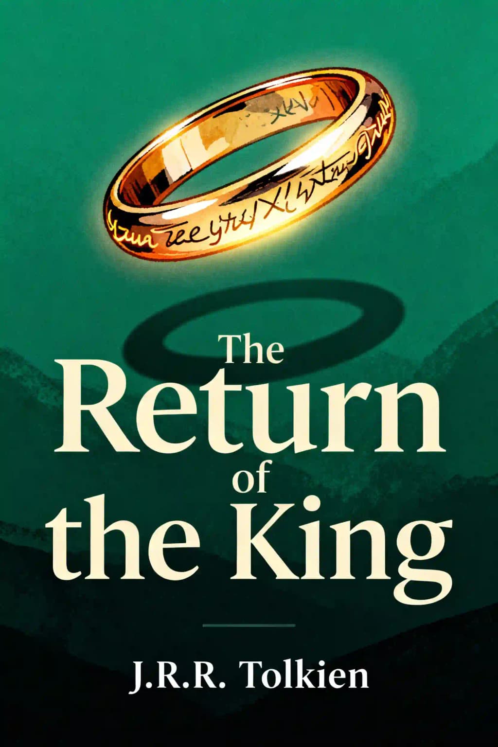王の帰還: Being the third part of The Lord of the Rings book cover