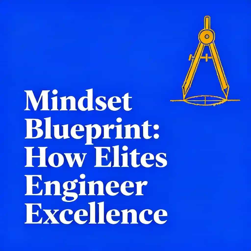 Copertina del libro The Mindset Blueprint: How Elite Performers Engineer Excellence
