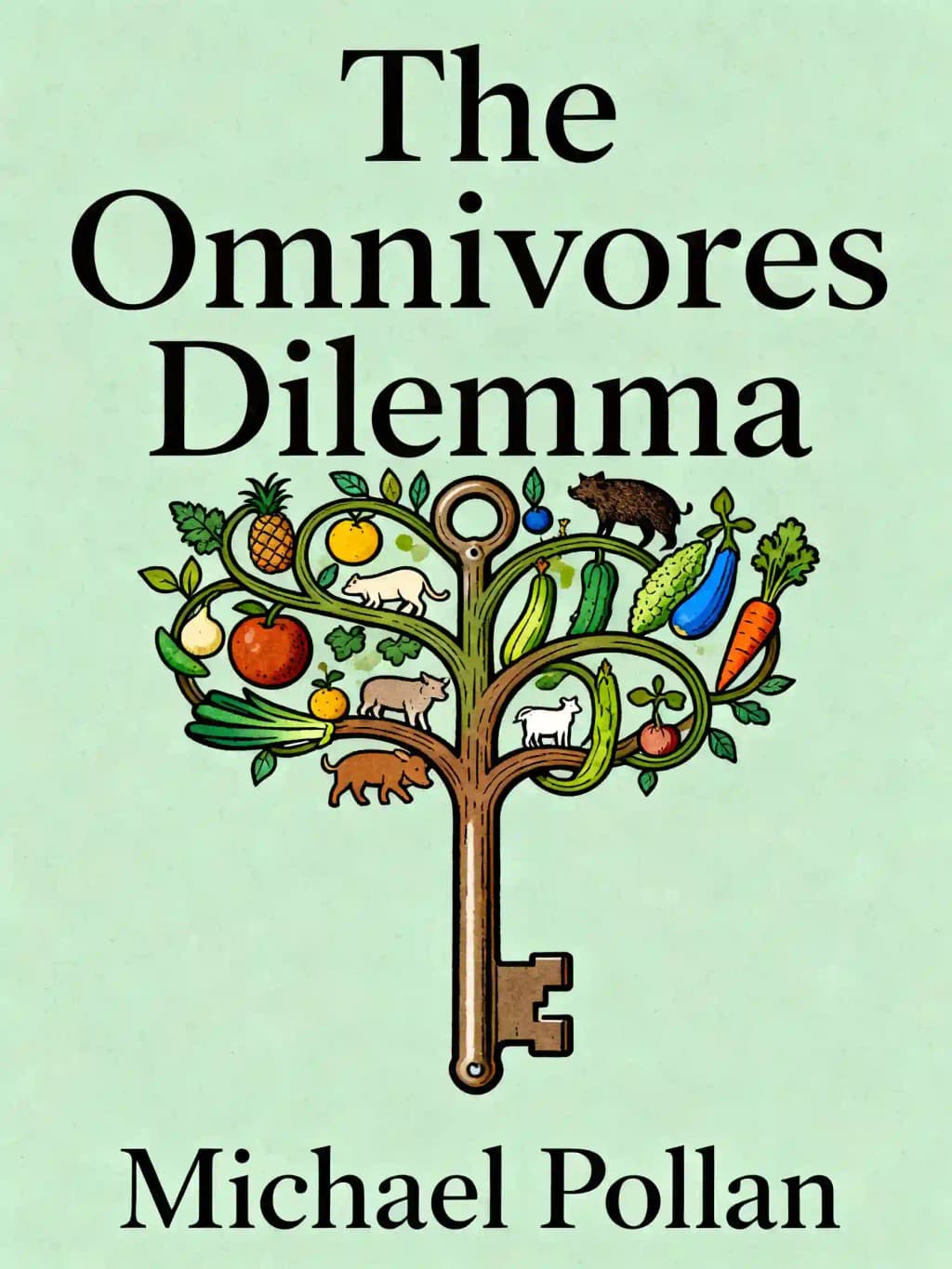 The Omnivore's Dilemma: A Natural History of Four Meals book cover