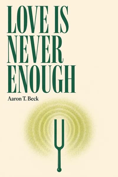 Love is never enough: how couples can overcome misunderstandings, resolve conflicts, and solve relationship problems through cognitive therapy book cover