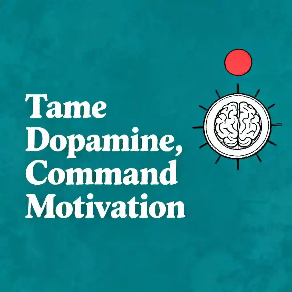 The Dopamine Dilemma: Controlling Your Brain's Motivation Chemical book cover