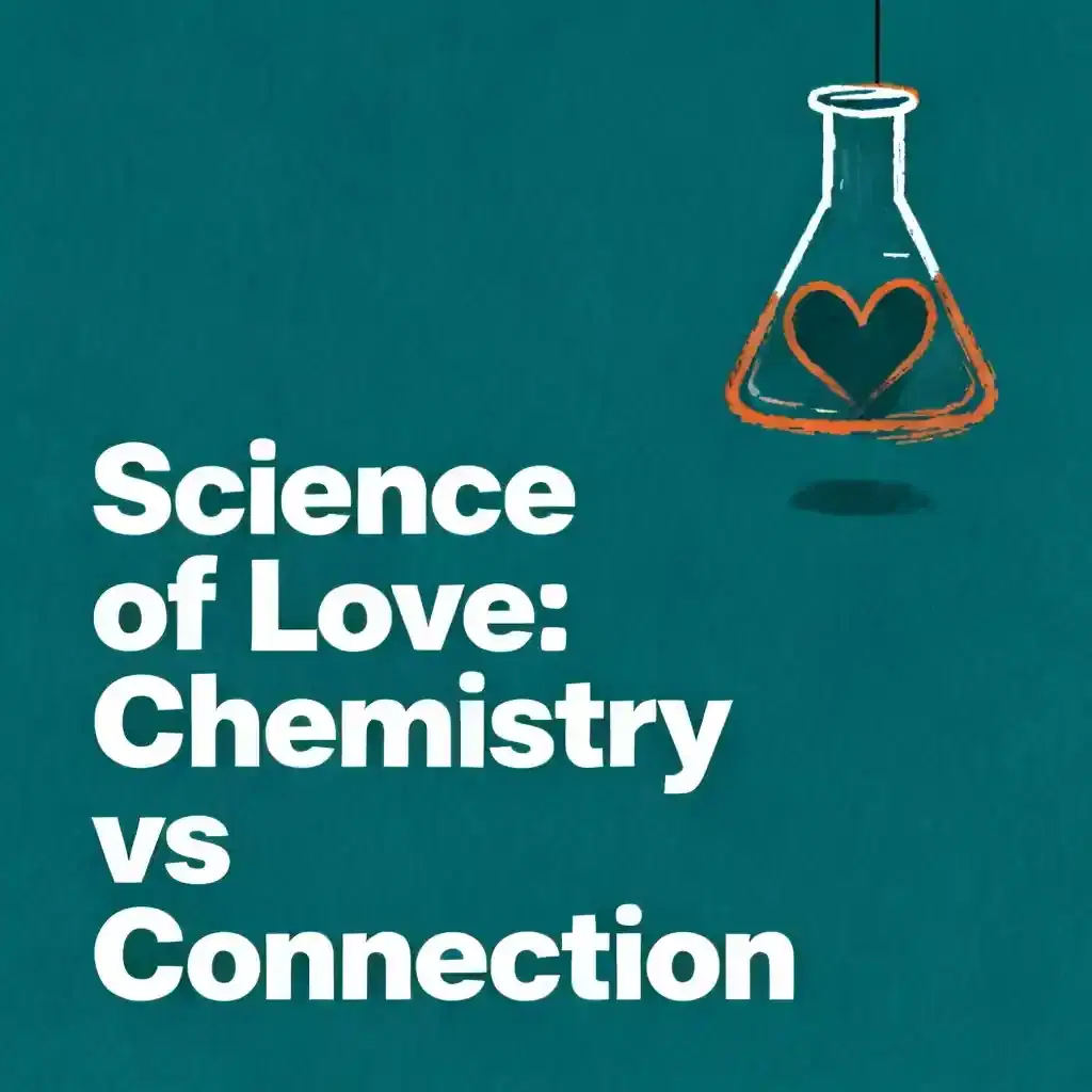 The Science of Finding and Keeping Love: Chemistry vs Connection book cover