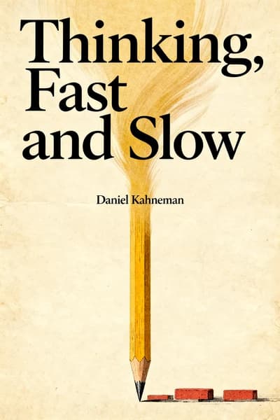 Thinking, fast and slow book cover