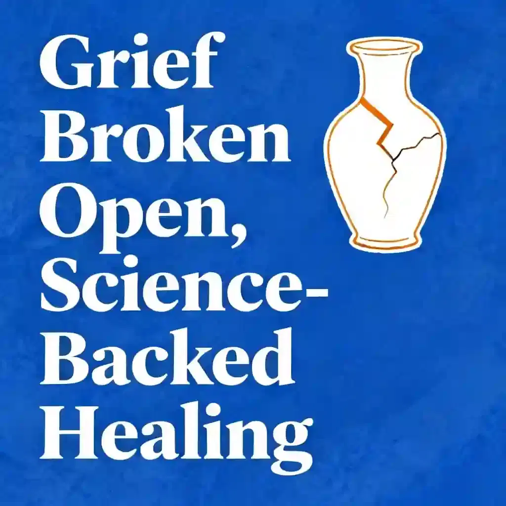 When Grief Cracks Your World Open: Science-Backed Healing Paths book cover