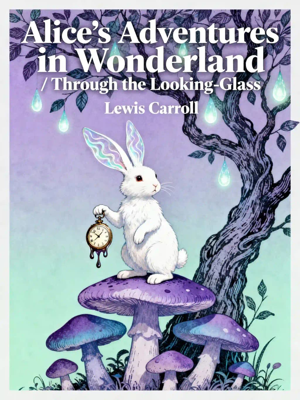 The Alice in Wonderland Omnibus Including Alice's Adventures in Wonderland and Through the Looking Glass book cover