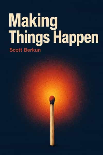 Making Things Happen 책 표지