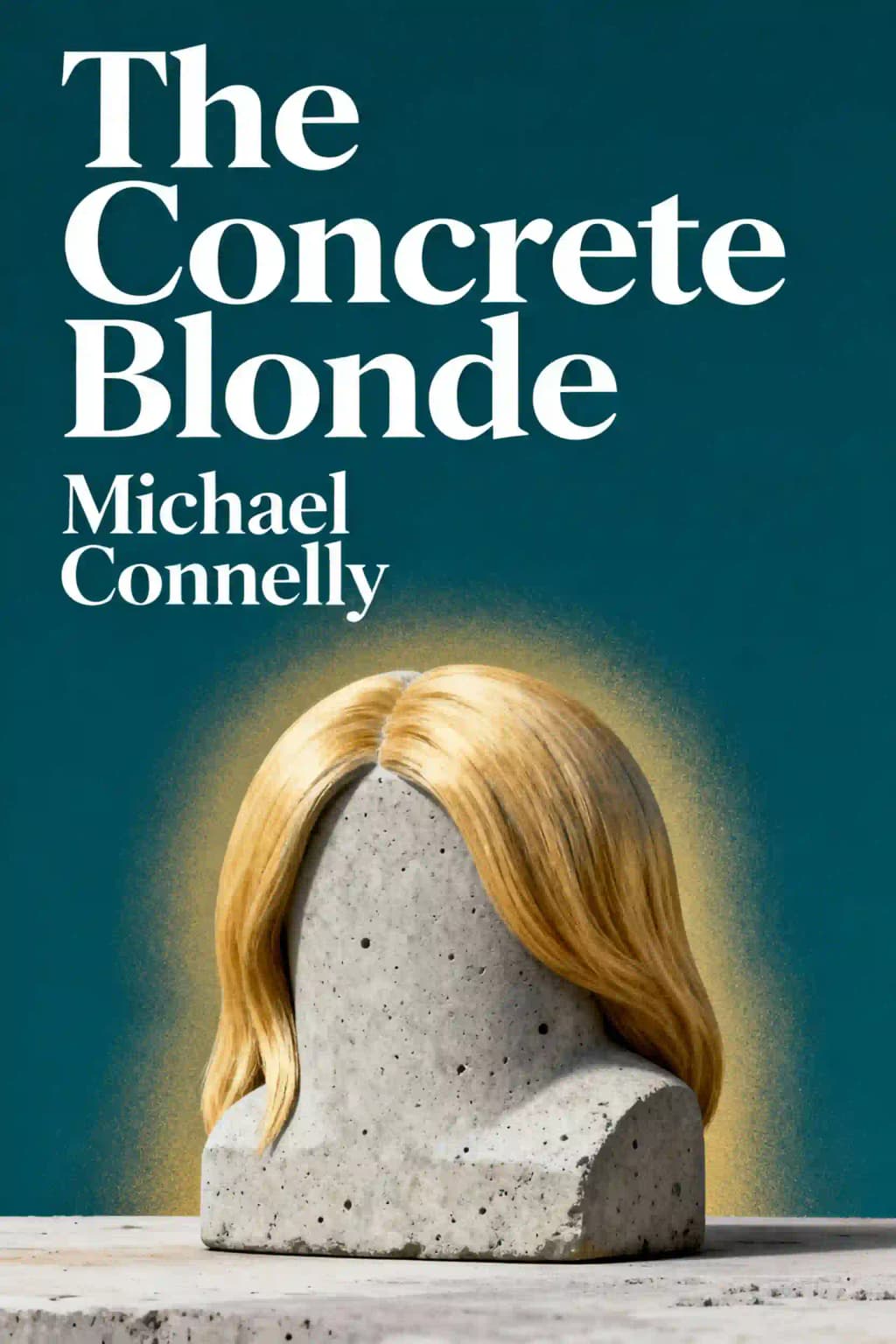 The concrete blonde book cover